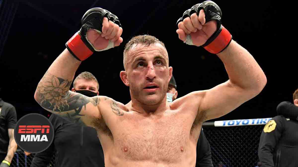 UFC featherweight champion Alexander Volkanovski looks back at his split-decision win vs. Max Holloway